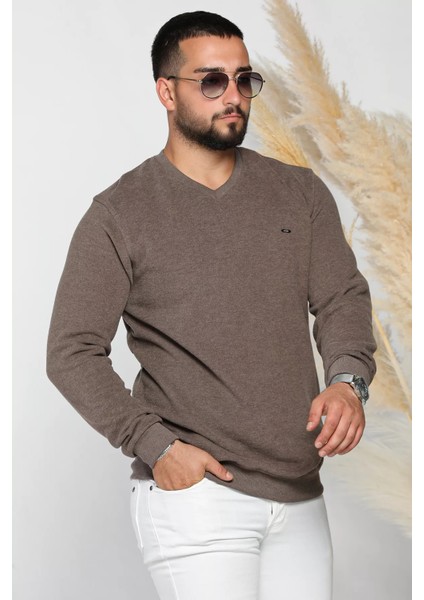 Erkek V Yaka Selanik Sweatshirt fiyatları