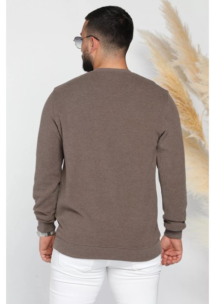 Erkek V Yaka Selanik Sweatshirt modelleri