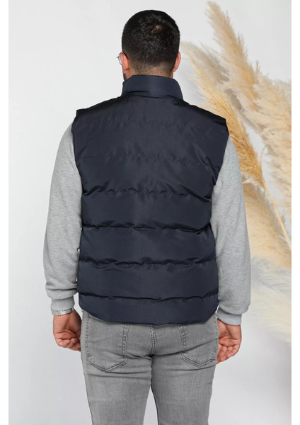 Erkek Arma Detaylı Şişme Yelek