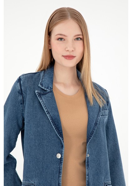 Kadın Açık Mavi Gömlek Jean 50291133-DN0021 fiyatları