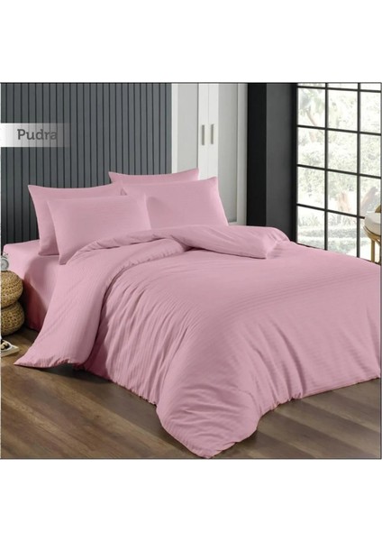 Marlenka Home Tex Lüx Saten Nevresim Takımı Çizgili fiyatları