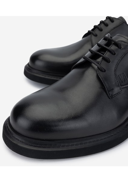 Erkek Deri Siyah Deri Klasik Ayakkabı 987 144 Erk Ayk SK24-25 Siyah Dr modelleri