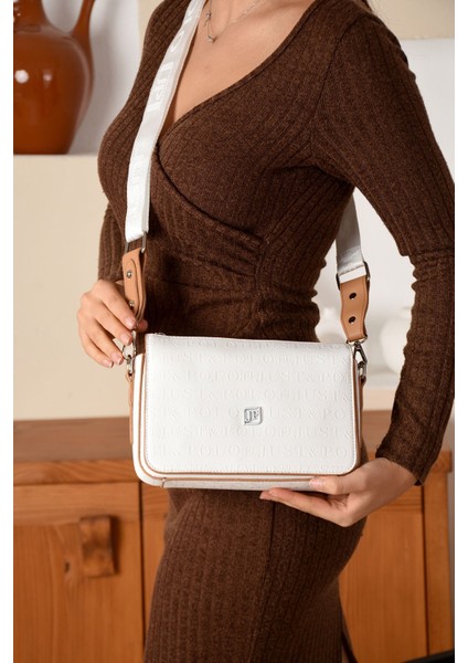 Kadın Orta Boy Çapraz Askılı 4 Gözlü Omuz Çantası MDS4036