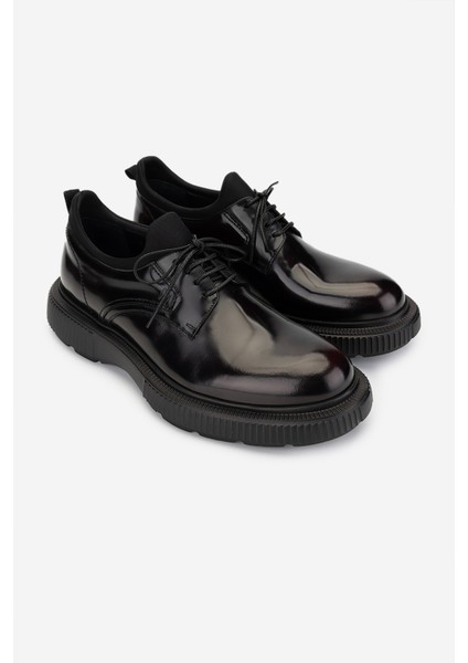 Erkek Deri Bordo Casual Ayakkabı 987 145 Erk Ayk SK24-25 Bordo Acma fiyatları