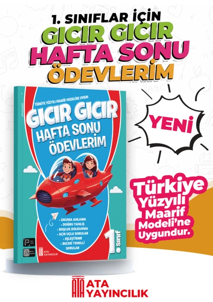 1. Sınıf Gıcır Gıcır Hafta Sonu Ödevlerim Tüm Dersler