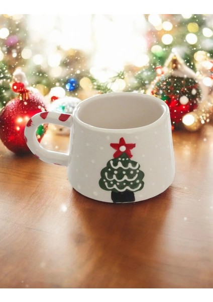 Yılbaşı Klasik Çam Ağacı Kupa Bardak Mug Klasik indirimleri