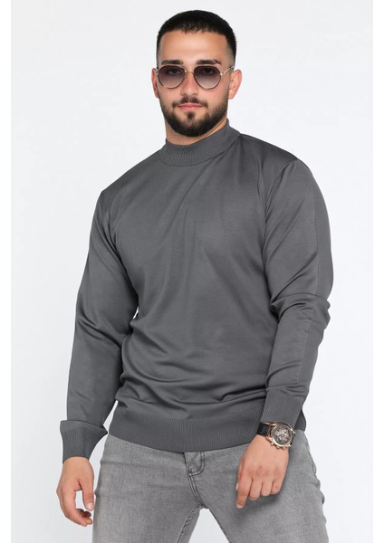 Erkek Yarım Balıkçı Triko Kazak P-00012849