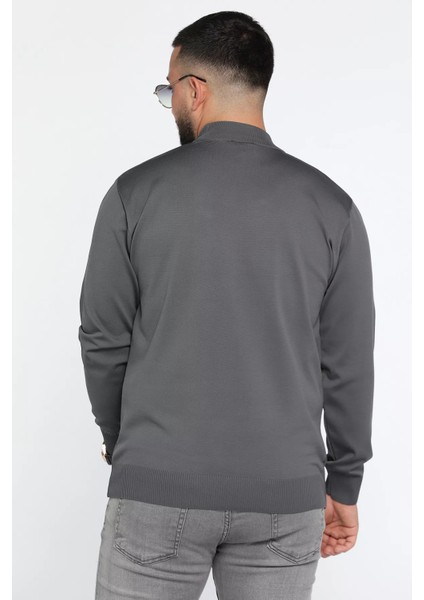 Erkek Yarım Balıkçı Triko Kazak P-00012849