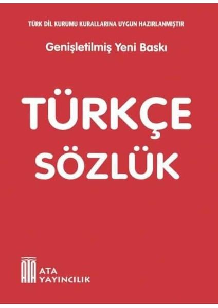 Türkçe Sözlük (Plastik Kapak)
