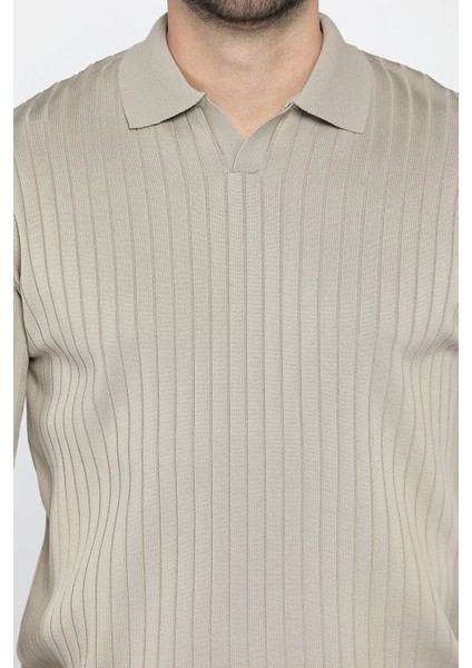 Erkek Polo Yaka Triko Kazak P-00012852 fırsatları