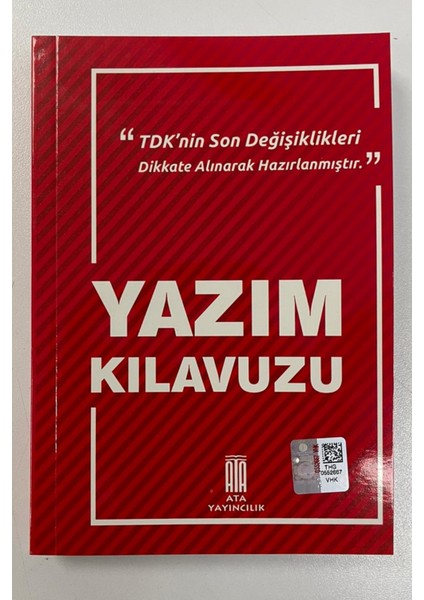 Yazım Kılavuzu (Karton Kapak)