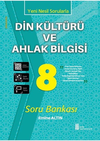 8. Sınıf Din Kültürü Ve Ahlak Bilgisi Soru Bankası