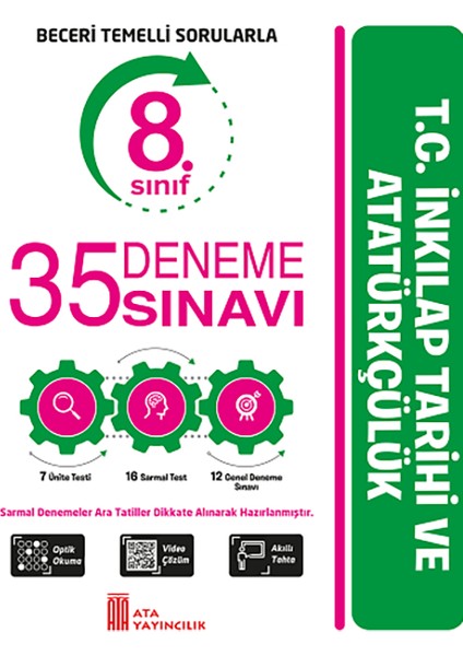8. Sınıf 35 Deneme Sınavı TC. İnkılap Tarihi ve Atatürkçülük