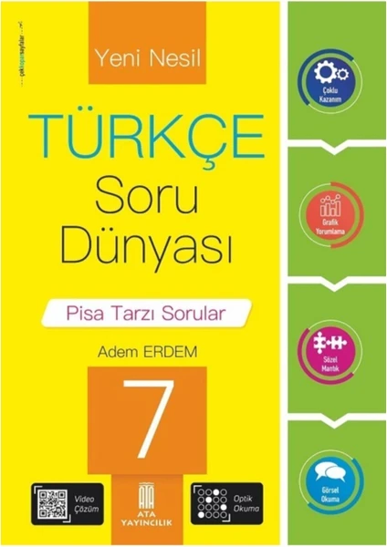 7. Sınıf Yeni Nesil Türkçe Soru Dünyası