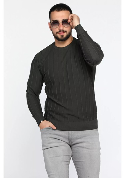 Bisiklet Yaka Erkek Triko Kazak P-00012854 fiyatları