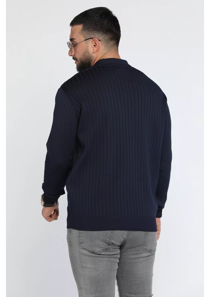 Erkek Polo Yaka Triko Kazak