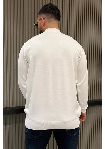 Erkek Yarım Balıkçı Triko Kazak P-00012859