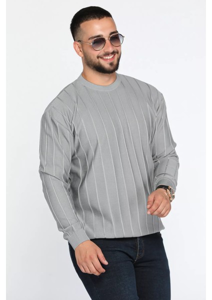 Bisiklet Yaka Erkek Triko Kazak P-00012854