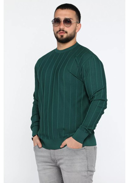 Bisiklet Yaka Erkek Triko Kazak P-00012854