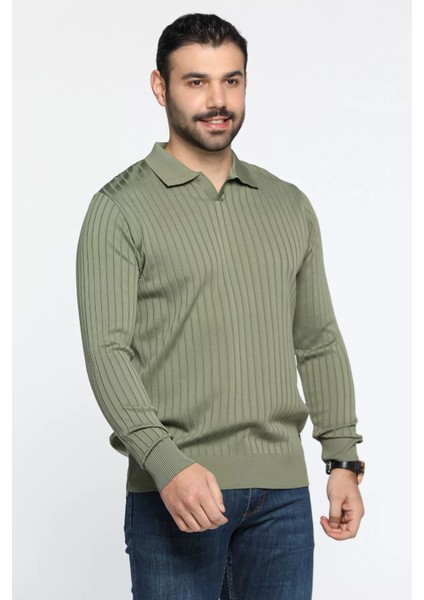 Erkek Polo Yaka Triko Kazak fiyatları