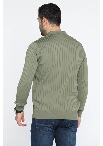 Erkek Polo Yaka Triko Kazak modelleri