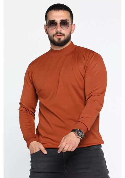 Erkek Yarım Balıkçı Triko Kazak P-00012859