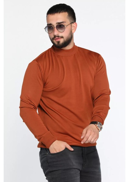 Erkek Yarım Balıkçı Triko Kazak P-00012859