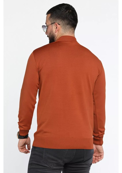 Erkek Yarım Balıkçı Triko Kazak P-00012859