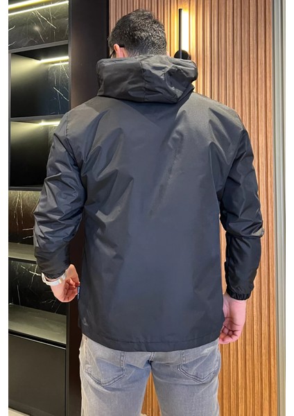 Erkek Kapüşonlu Astarlı Mevsimlik Mont modelleri