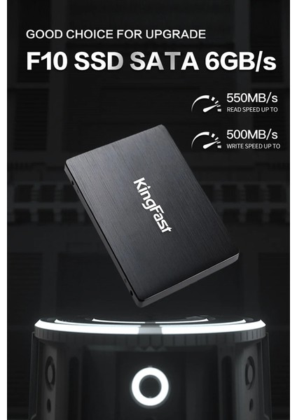 KİNGFAST F10 2.5" 512 GB SATA 3 SSD 550/500 MB/S 6 GB/S DE0003Y000048