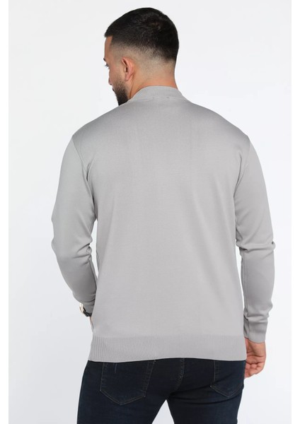 Erkek Yarım Balıkçı Triko Kazak P-00012849