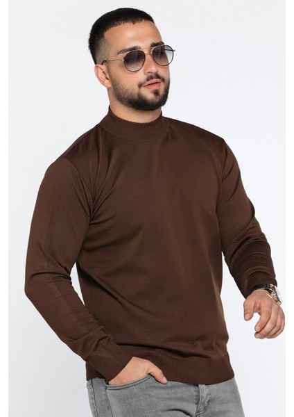 Erkek Yarım Balıkçı Triko Kazak P-00012849