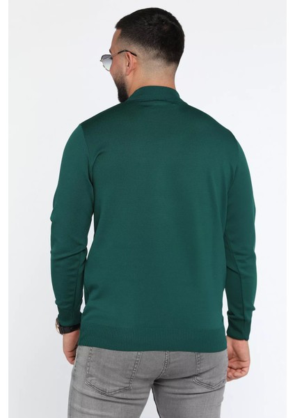 Erkek Yarım Balıkçı Triko Kazak P-00012849