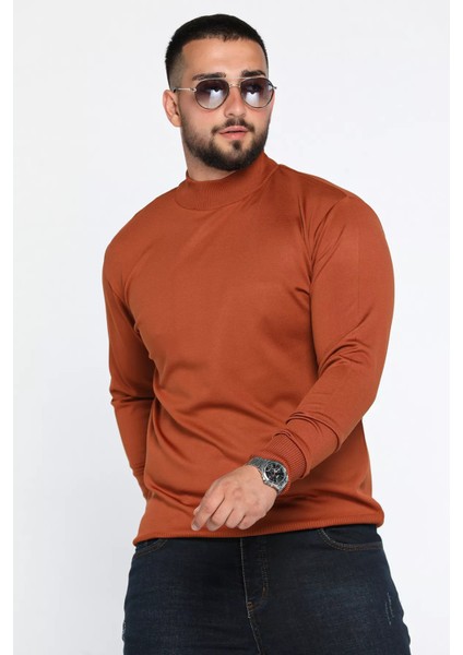 Erkek Yarım Balıkçı Triko Kazak P-00012849
