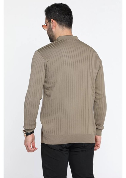 Erkek Polo Yaka Triko Kazak modelleri