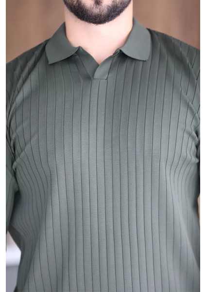 Erkek Polo Yaka Triko Kazak P-00012852 fırsatları