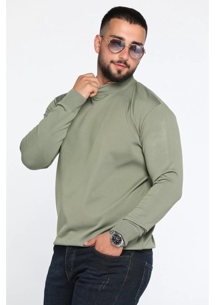 Erkek Yarım Balıkçı Triko Kazak P-00012859