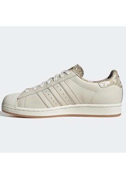 Superstar Leather Sneaker Deri Günlük Spor Ayakkabı Krem fiyatları
