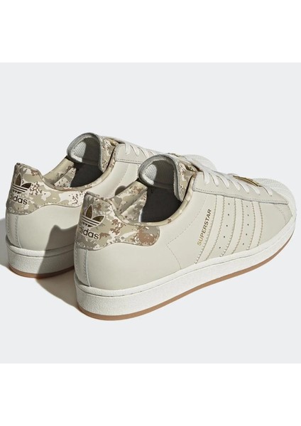 Superstar Leather Sneaker Deri Günlük Spor Ayakkabı Krem modelleri