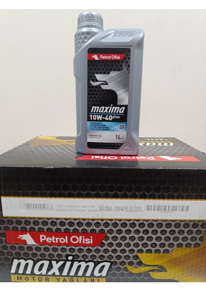 Maxima 10W-40 1 Lt x 12 Adet Motor Yağı (2025 Üretim)