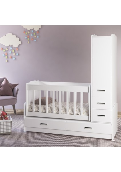 Swing Sw 262 Dolaplı Büyüyen Beşik