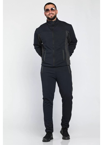 Erkek Yan Şeritli Eşofman Takımı