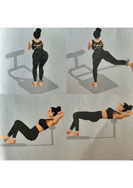 Hip Thrust Kalça Güçlendirme Sehpası Taşınabilir Portatif Hip Thruster