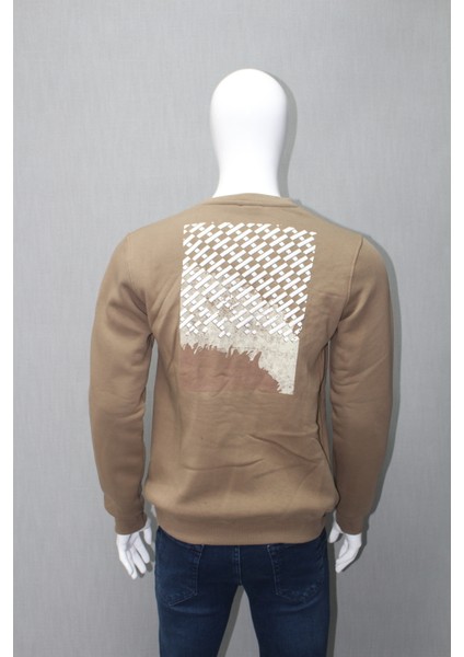 Bisiklet Yaka 3 Iplik Şardonlu Sweatshirt fiyatları