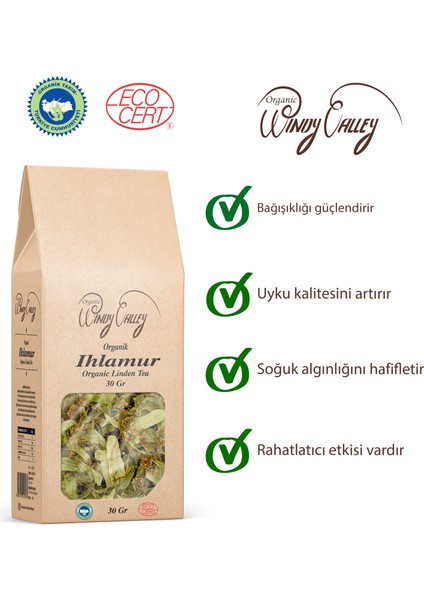 Organik Ihlamur (30 Gr)