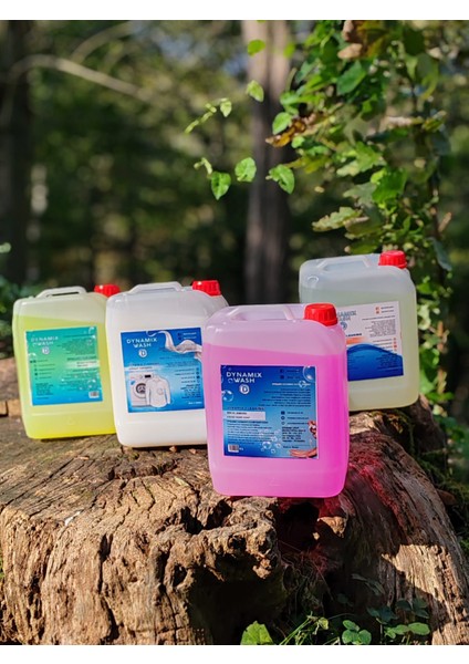 4'lü Ev Temizlik Seti 20 kg - El Sabunu - Elde Bulaşık - Kıvamlı Çamaşır Suyu - Çamaşır Yumuşatıcı