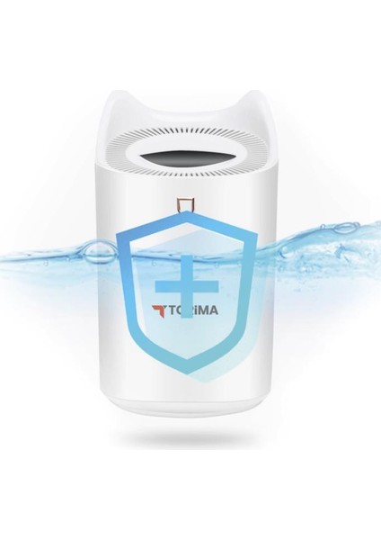 H7 Beyaz 3000 ml Ultrasonik Renkli Hava Nemlendirici Buhar Makinesi ve Aroma Difüzörü modelleri