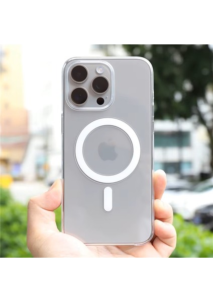Apple iPhone 14 Pro Kılıf Şeffaf Lansman Magsafe Wireless Şarj Özellikli Orjin Kapak indirimleri