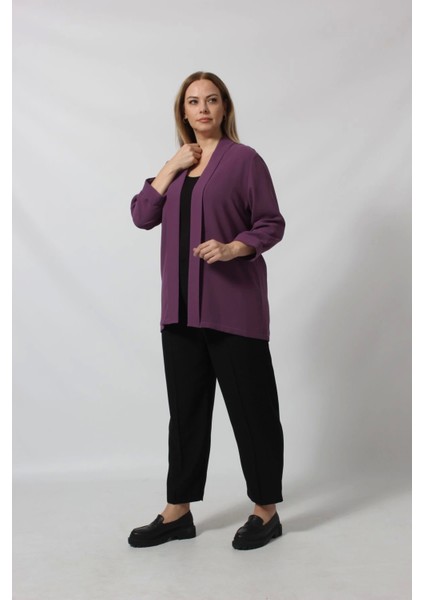 Büyük Beden Blazer Ceket