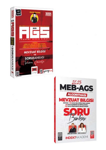 2025 MEB – AGS Mevzuat Bilgisi Soru Bankası Seti